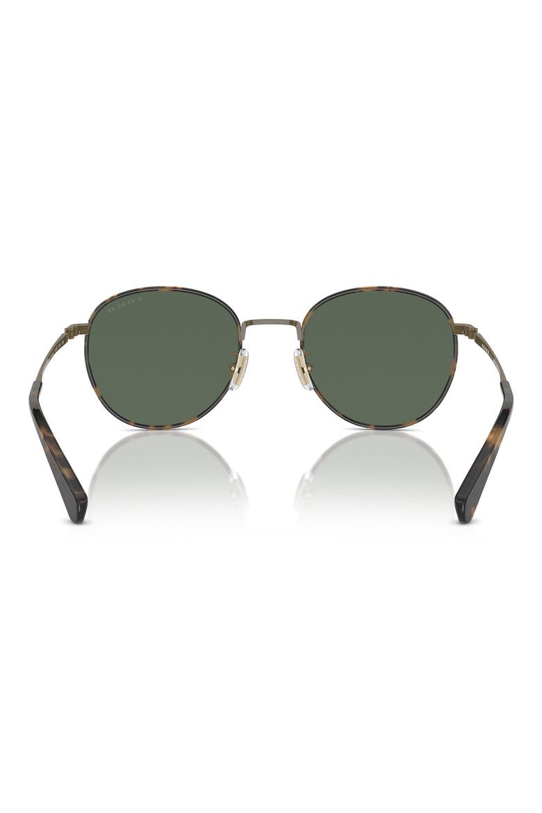 52mm Phantos Sunglasses, Alternate, color, GOLD / TOKYO TORTOISE / GREEN