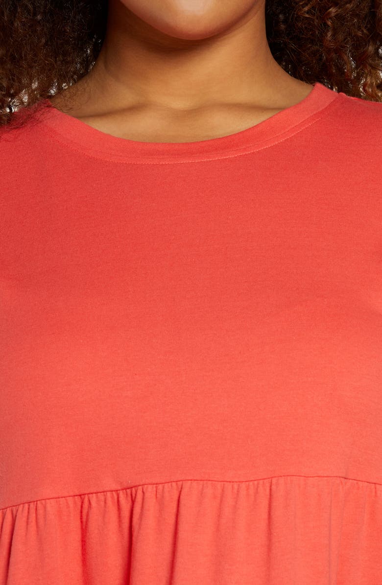 Treasure & Bond Tiered T-Shirt Dress, Alternate, color, 