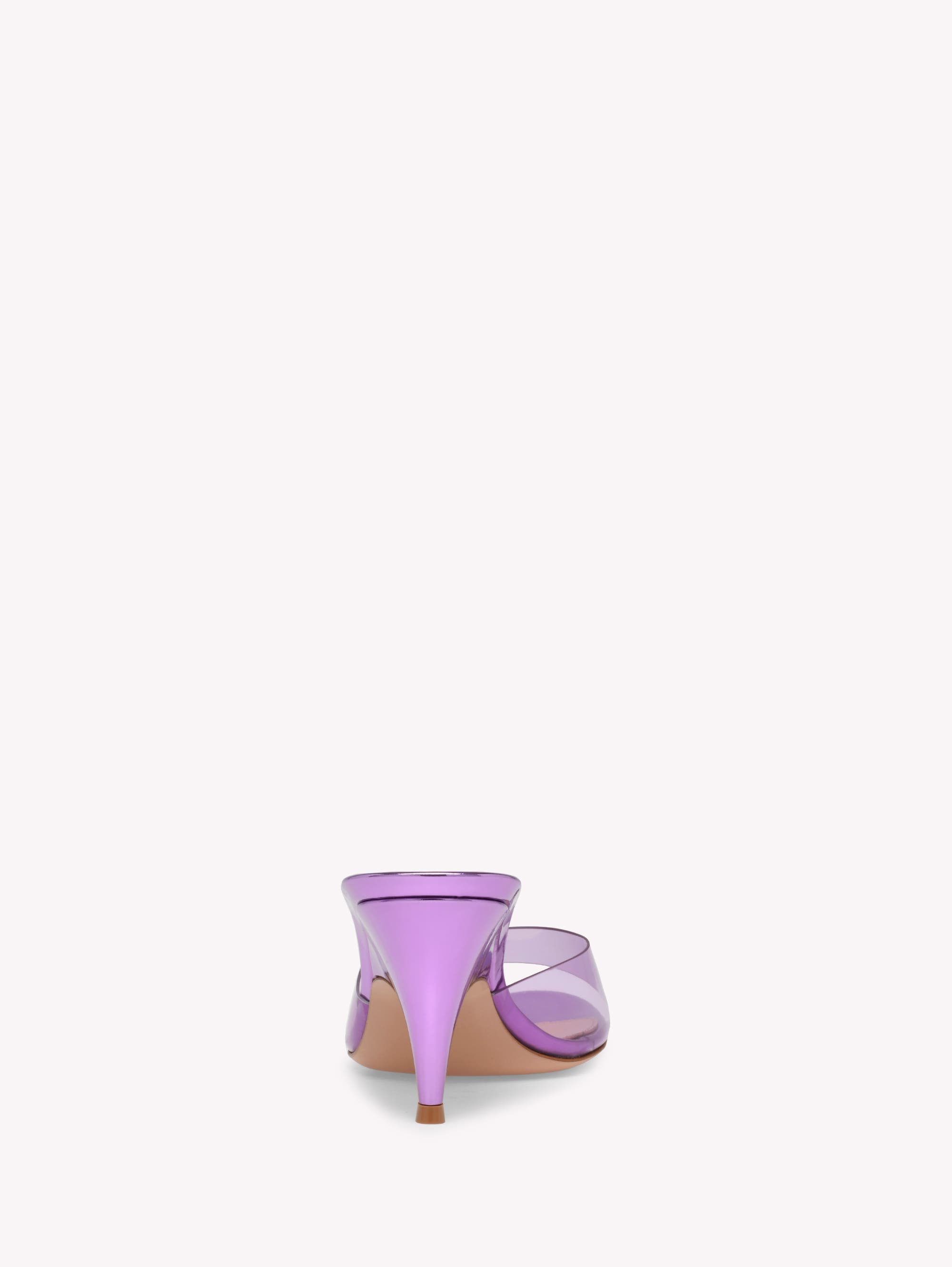 Gianvito Rossi Sofia Mule 70 Mules, Alternate, color, Purple Tpu