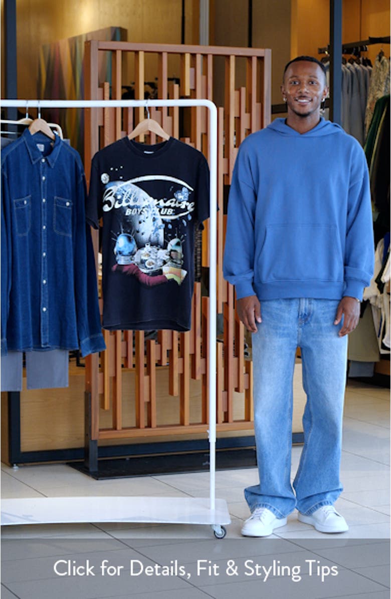 Asteroids Cotton Graphic T-Shirt, sales video thumbnail