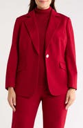 Anne Klein One-Button Blazer