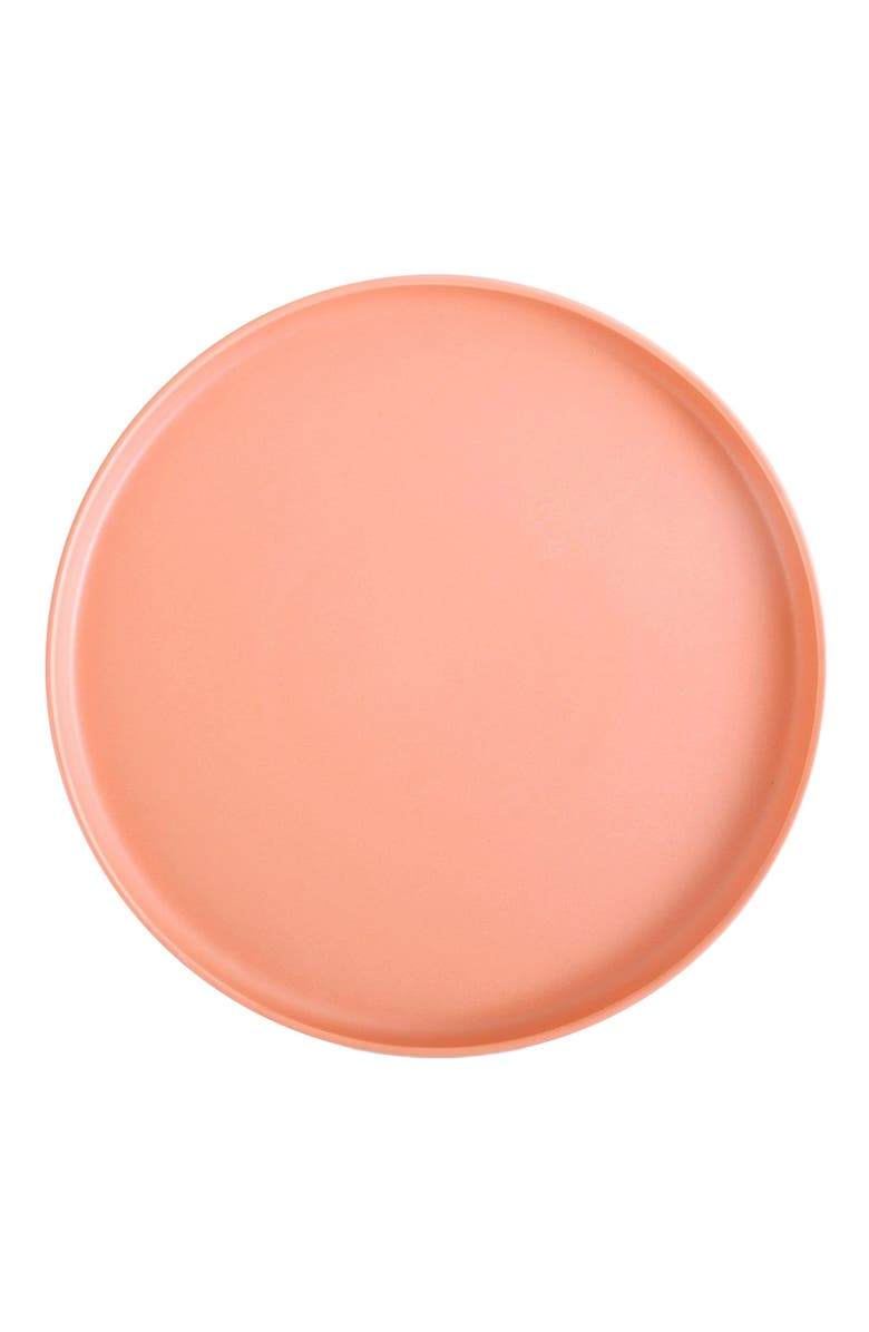 Stone Lain Stella Porcelain 6-Piece Salad Plate Set, Main, color, Peach