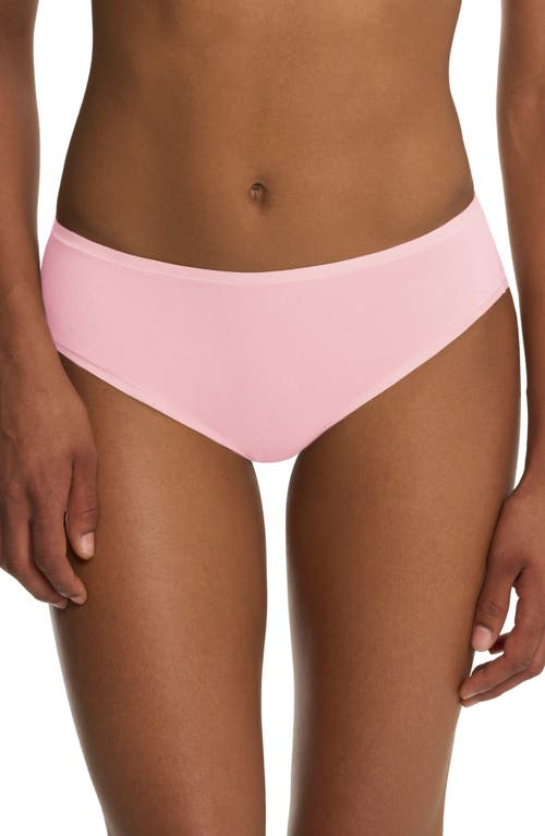 Natori Bliss Bare Cotton Hipster Briefs In Pink