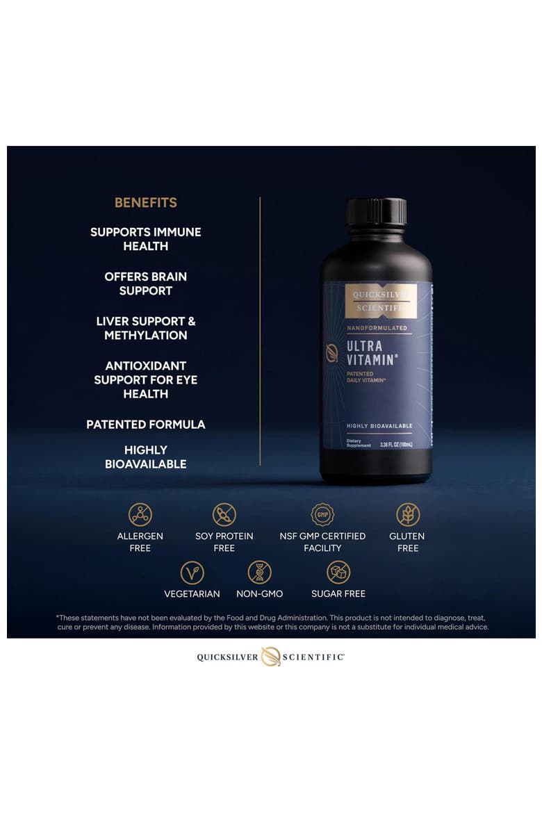 Liposomal Ultra Vitamin Liquid Multivitamin with Antioxidant Support, Alternate, color, None