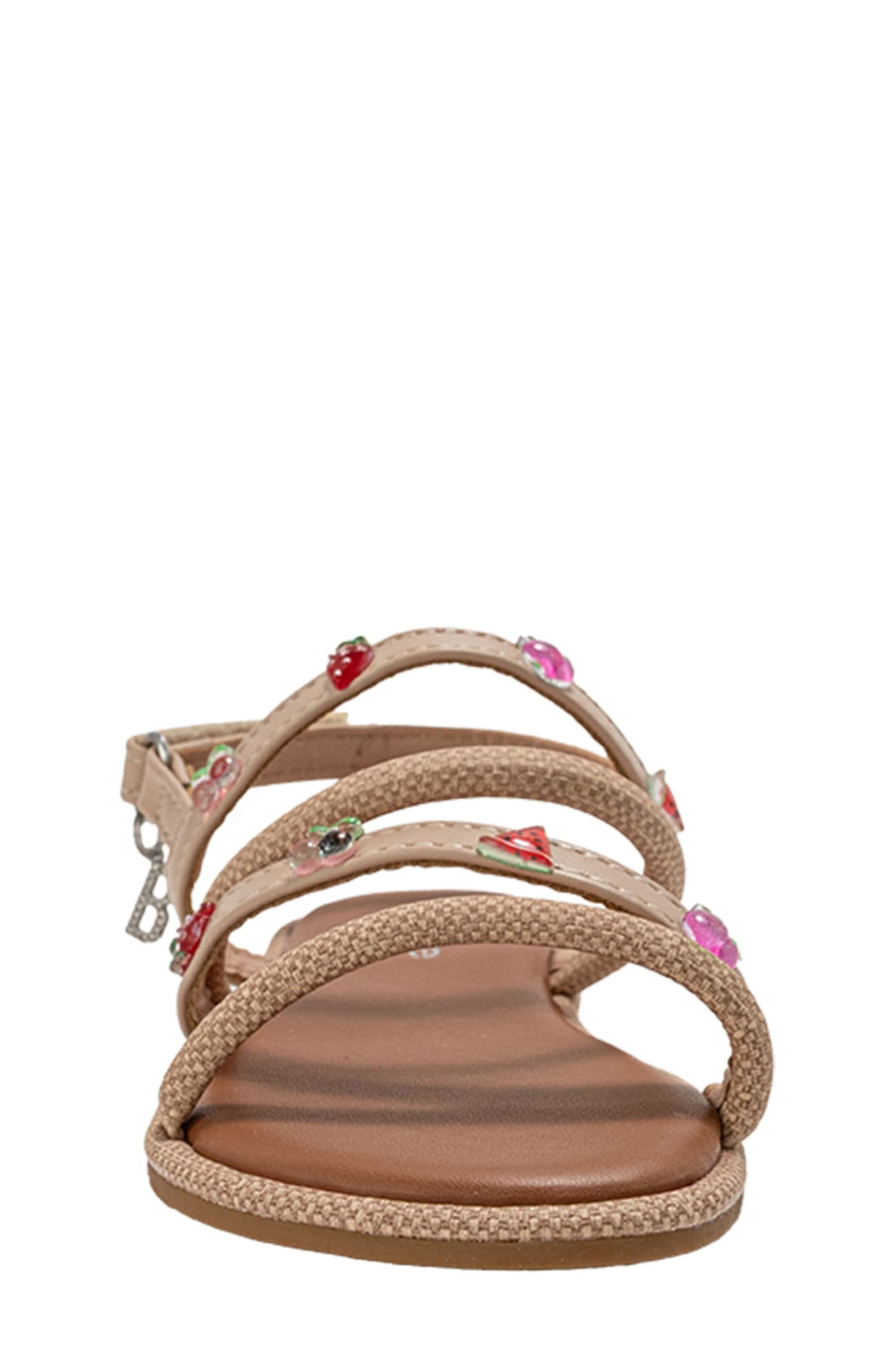 bebe Kids' Fresa Sandal, Alternate, color, Tan