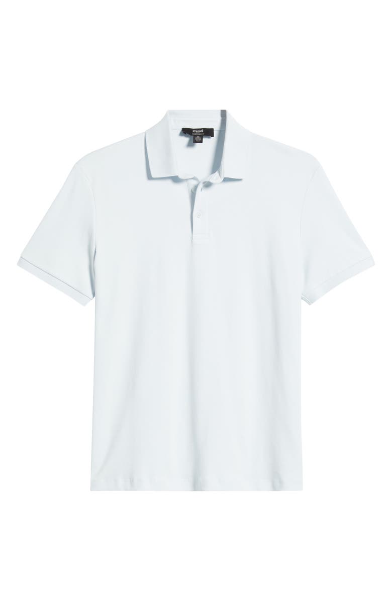 Mavi Jeans Regular Fit Cotton Polo, Alternate, color, Illusion Blue