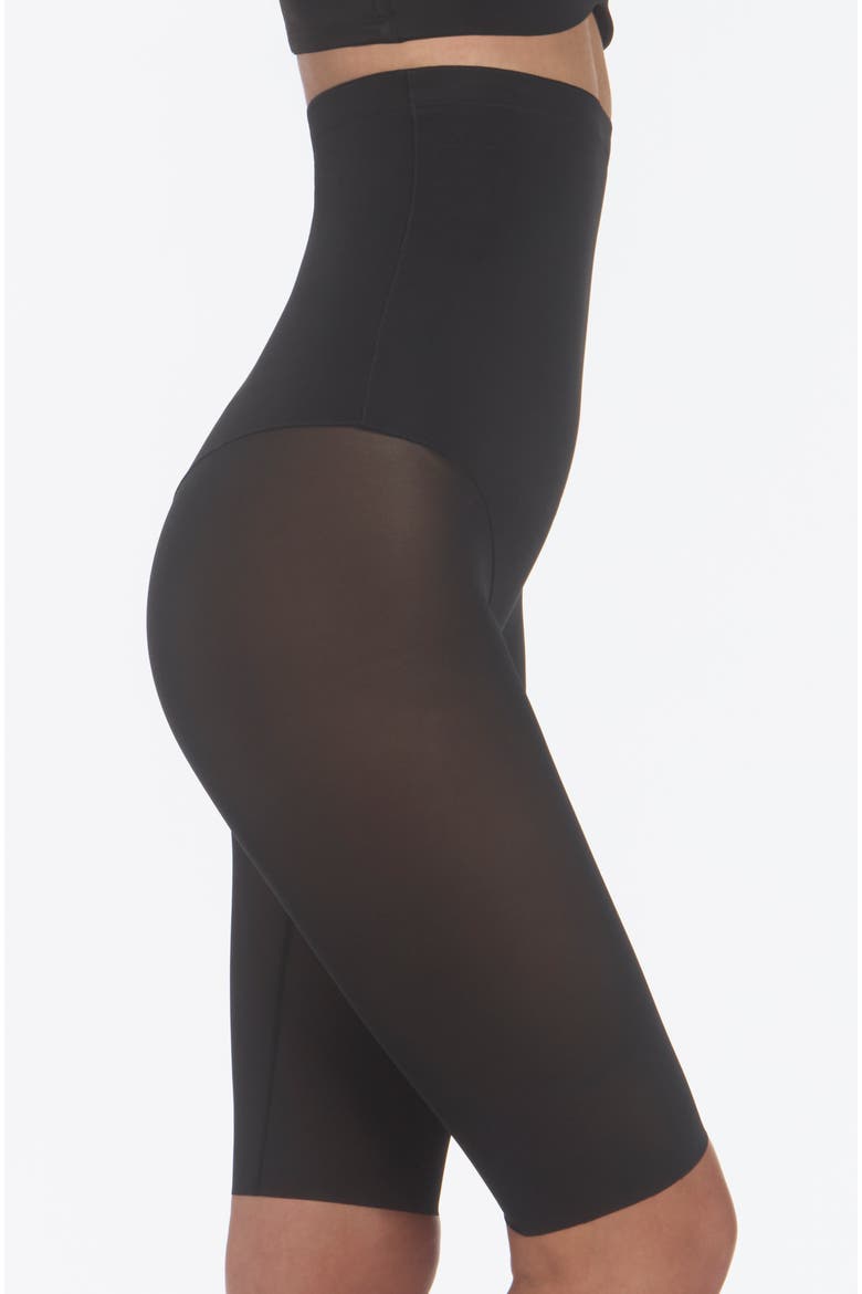 Firm Control High Waist Thigh Slimming Shapewear, Alternate, color, Black