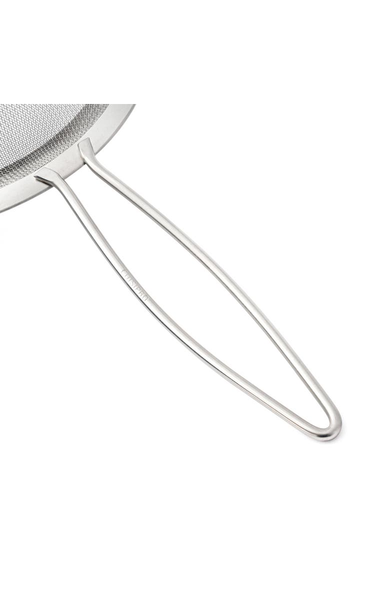 CUISIPRO 5 Inch Standard Mesh Strainer, Stainless Steel, Alternate, color, Silver
