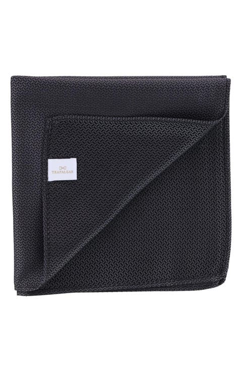 The Monte Bello Interlocked Silk Pocket Square