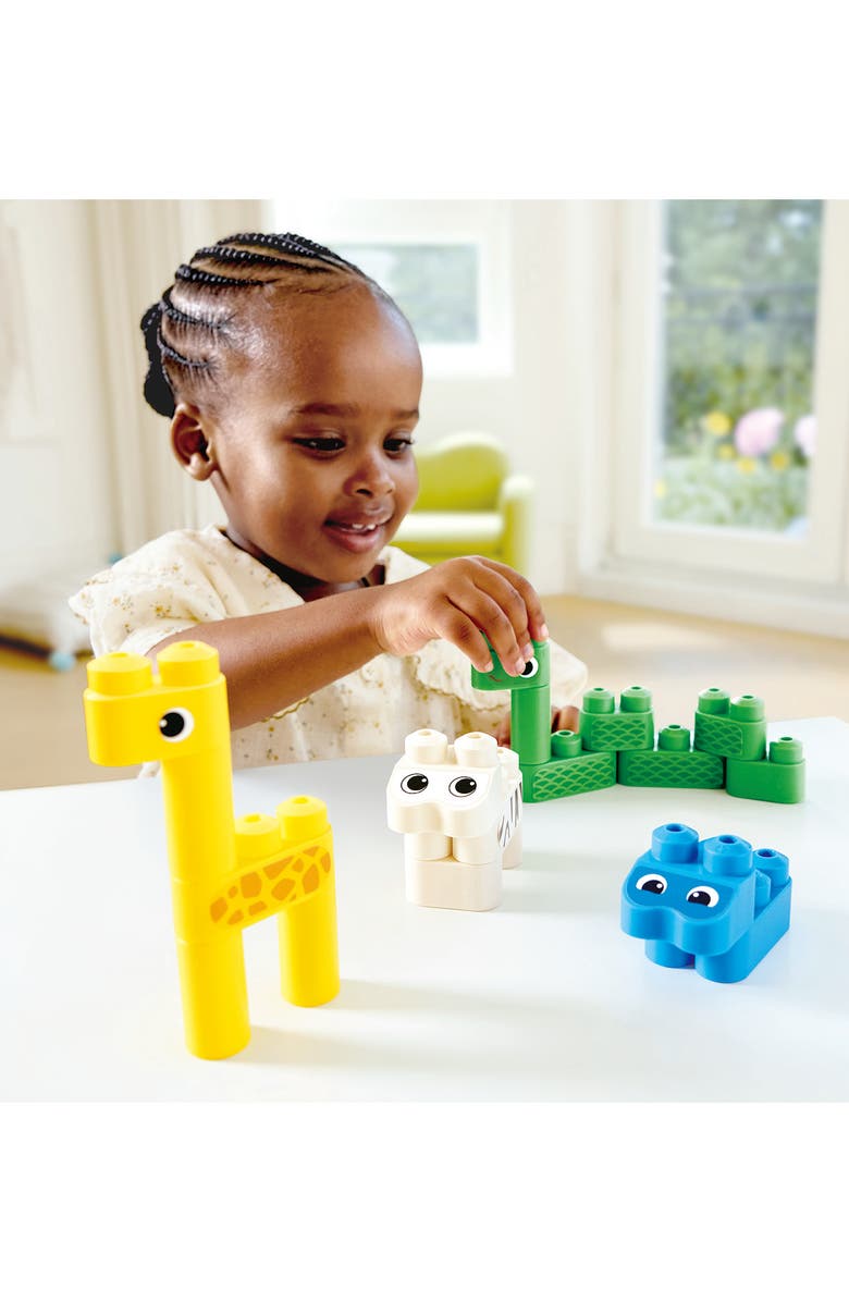 Hape Dual Track Building Set, Alternate, color, 