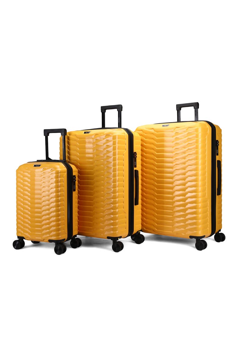 Occhio 3-Piece Hardside Luggage Set, Main, color, YELLOW