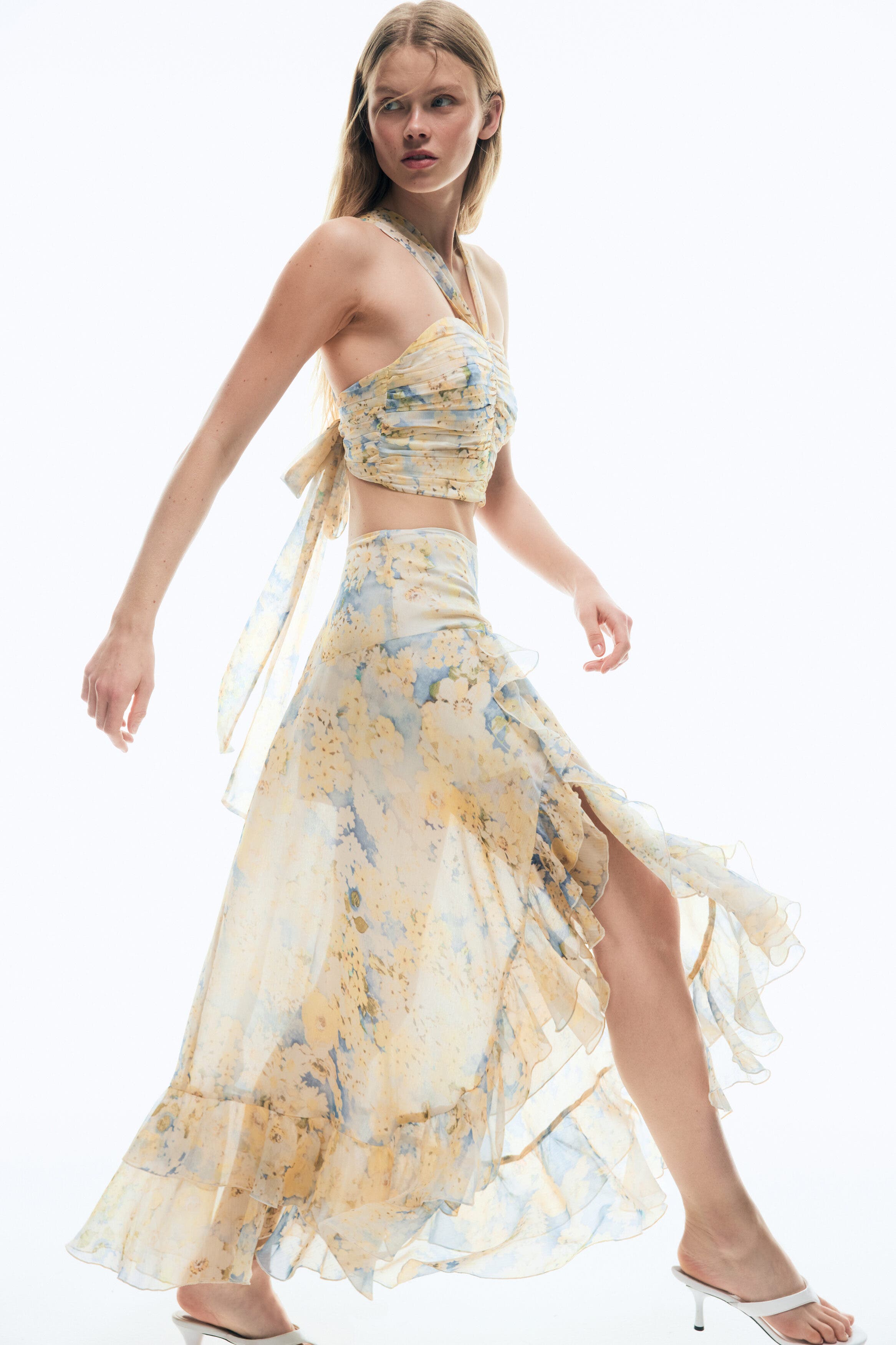 Flounce-trimmed Skirt - image 2
