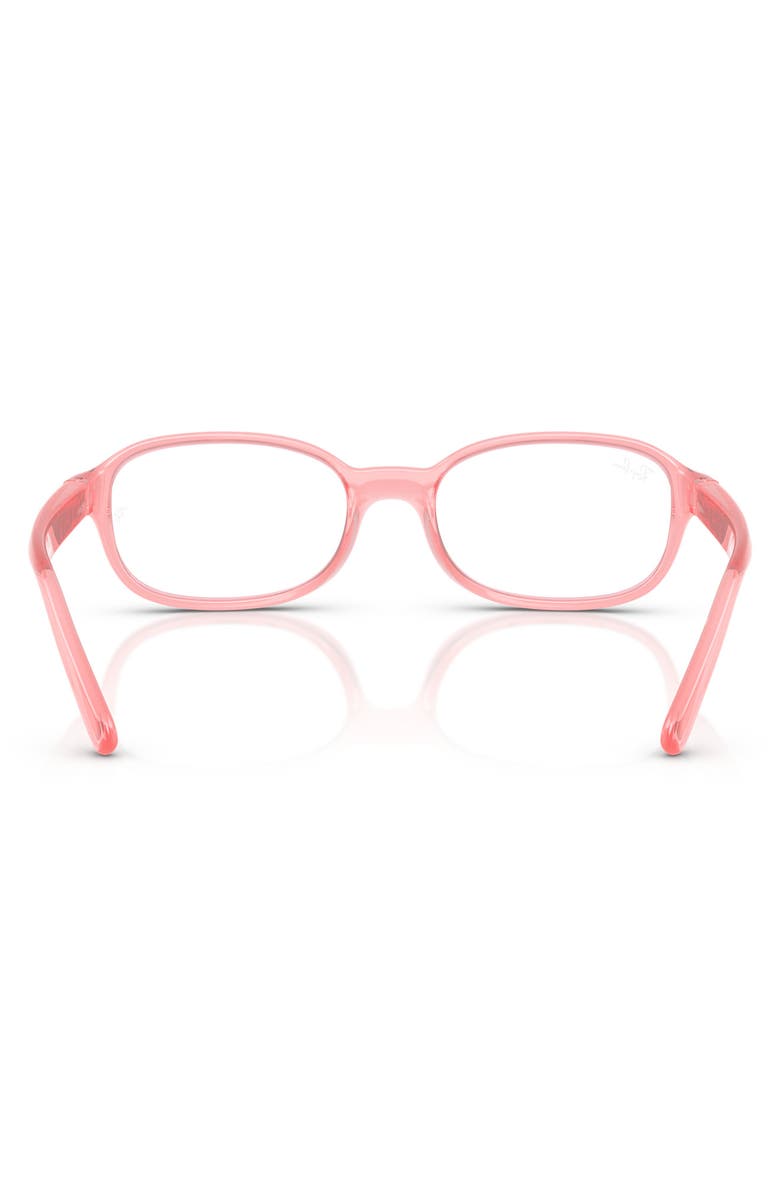 Ray-Ban Kids' 46mm Small Pillow Optical Glasses, Alternate, color, Pink
