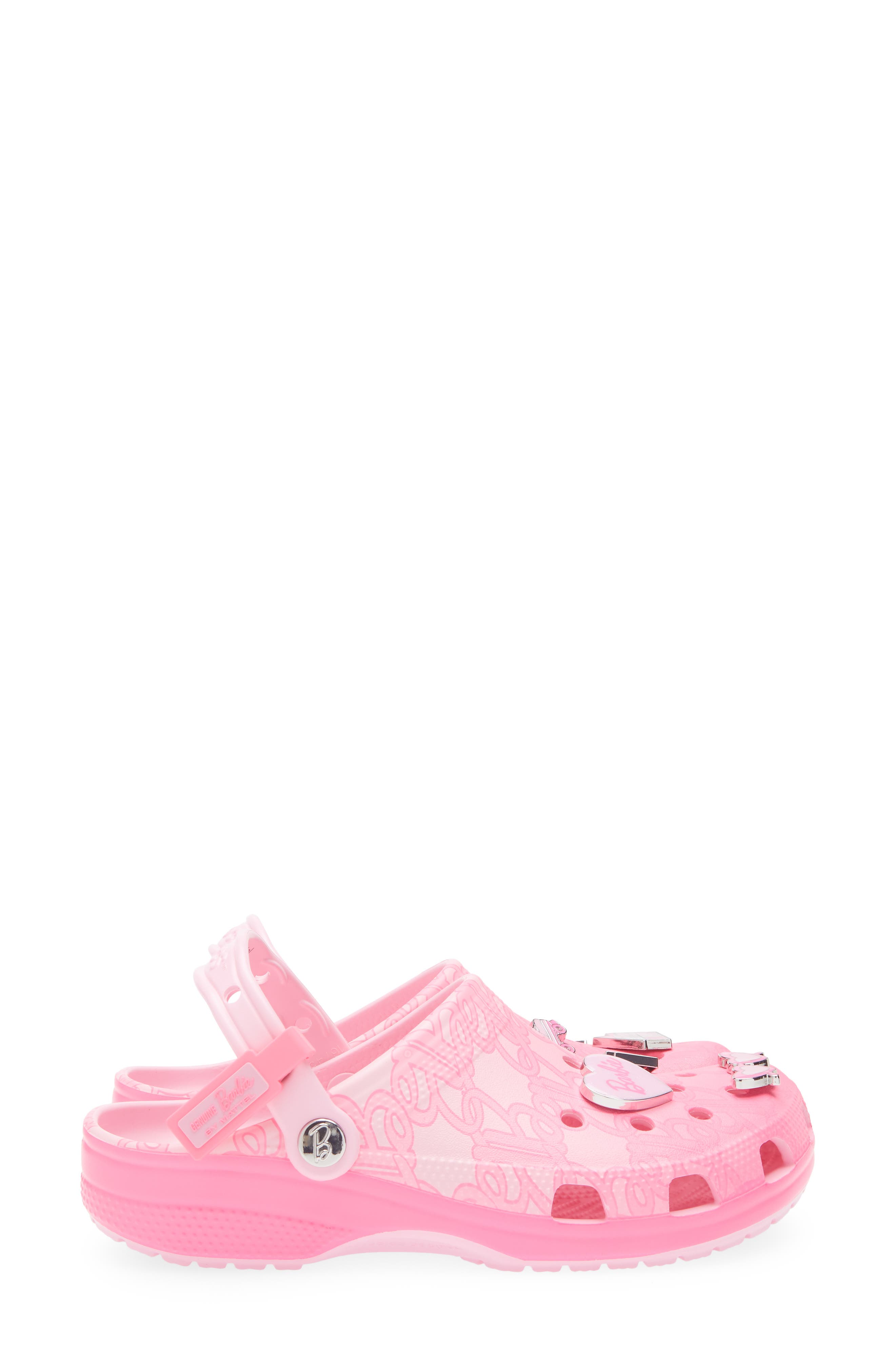 CROCS x Barbie<sup>™</sup> Classic Clog, Alternate, color, Multi Pink
