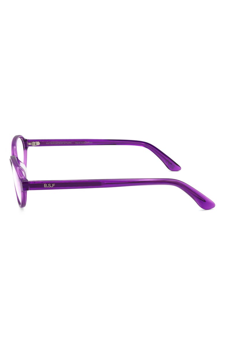 SUPER by RETROSUPERFUTURE<sup>®</sup> 53mm Round Optical Glasses, Alternate, color, Purple
