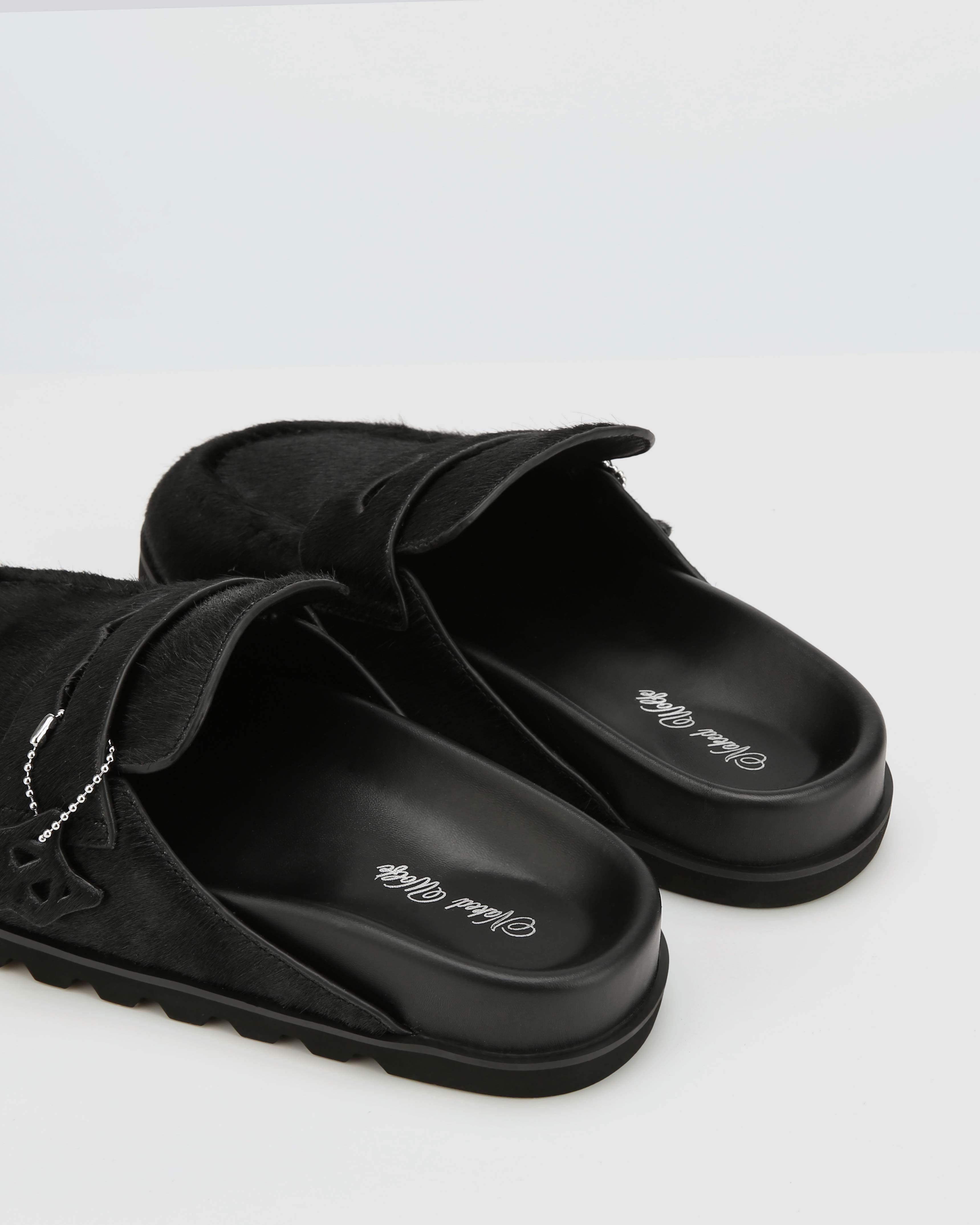 Naked Wolfe Cordless Mule, Alternate, color, Black