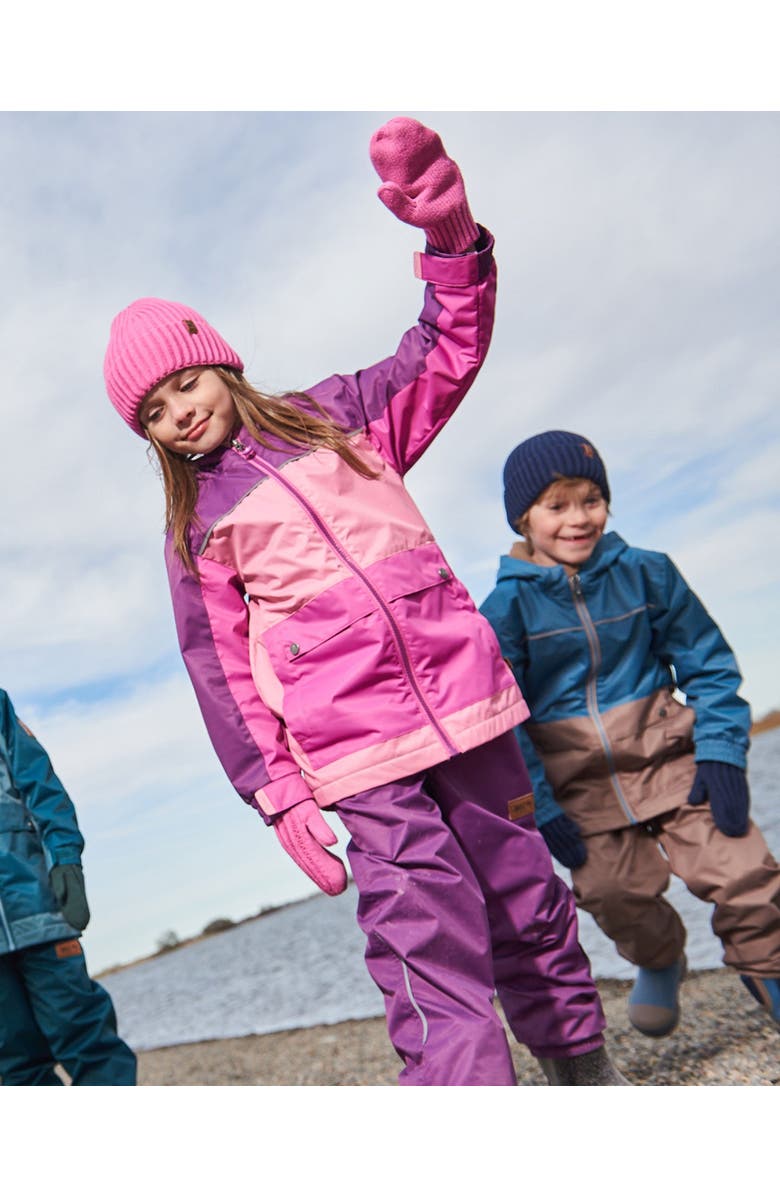 Deux par Deux Baby Girl's Splash Pants Purple, Alternate, color, Purple