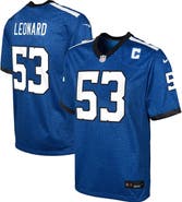 Nike Youth Nike Shaquille Leonard Blue Indianapolis Colts Game Jersey