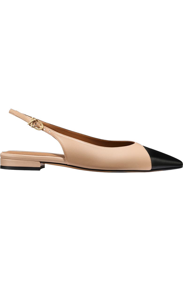MARGAUX The Elise Cap-Toe, Main, color, Dune And Black Nappa