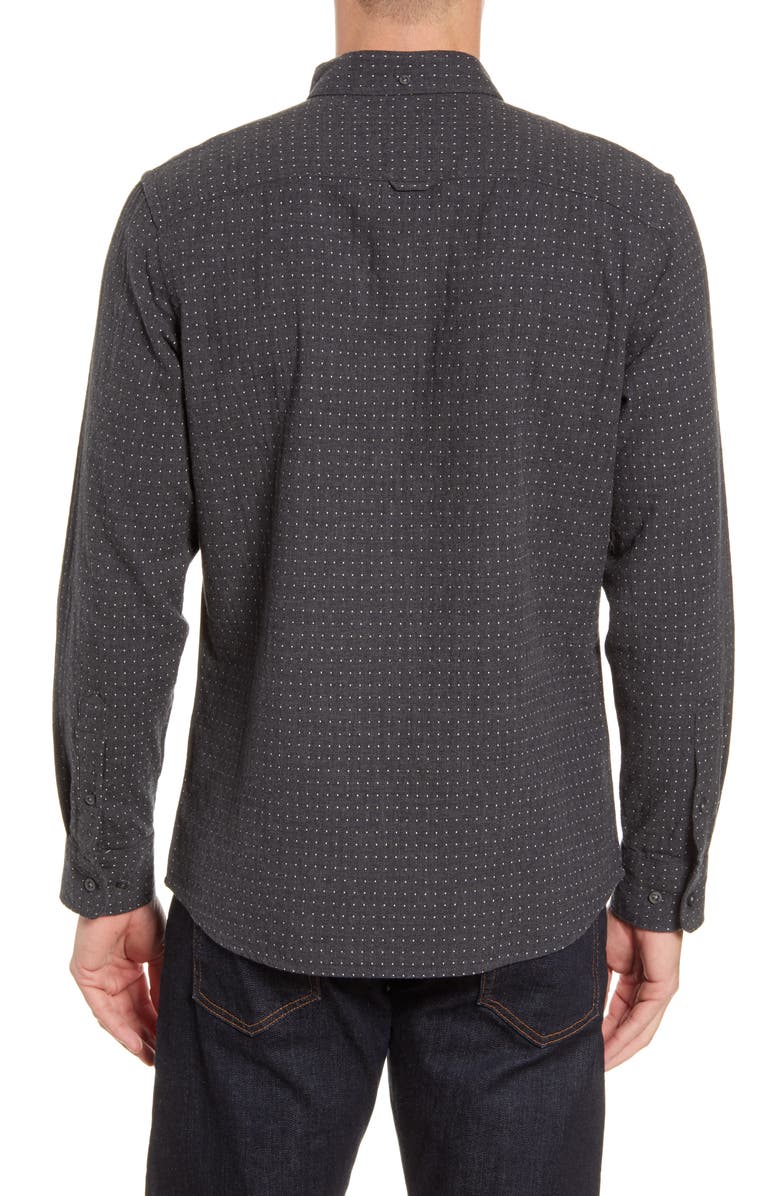 NORDSTROM MEN'S SHOP Trim Fit Button-Down Shirt, Alternate, color, 