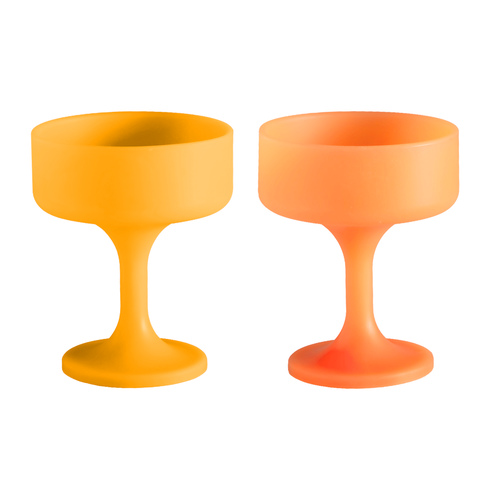 Porter Green Mecc | Unbreakable Cocktail Glasses In Orange