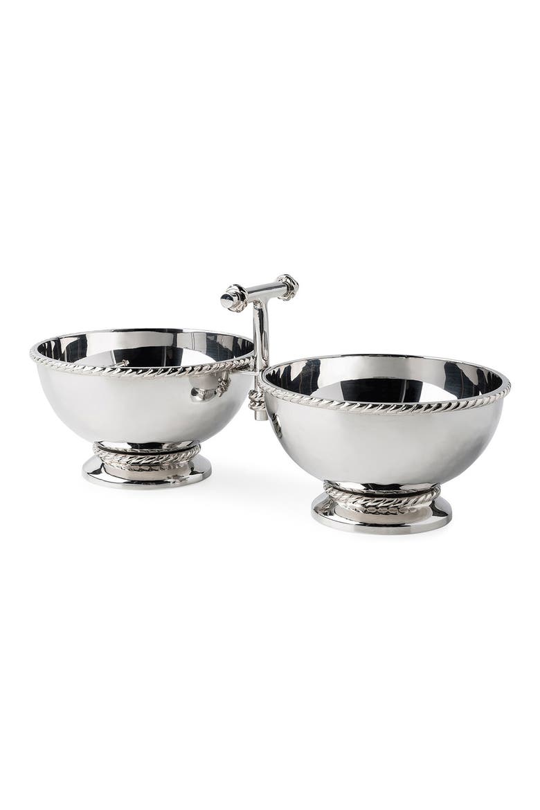 Graham Double Cocktail Bowl, Alternate, color, SILVER