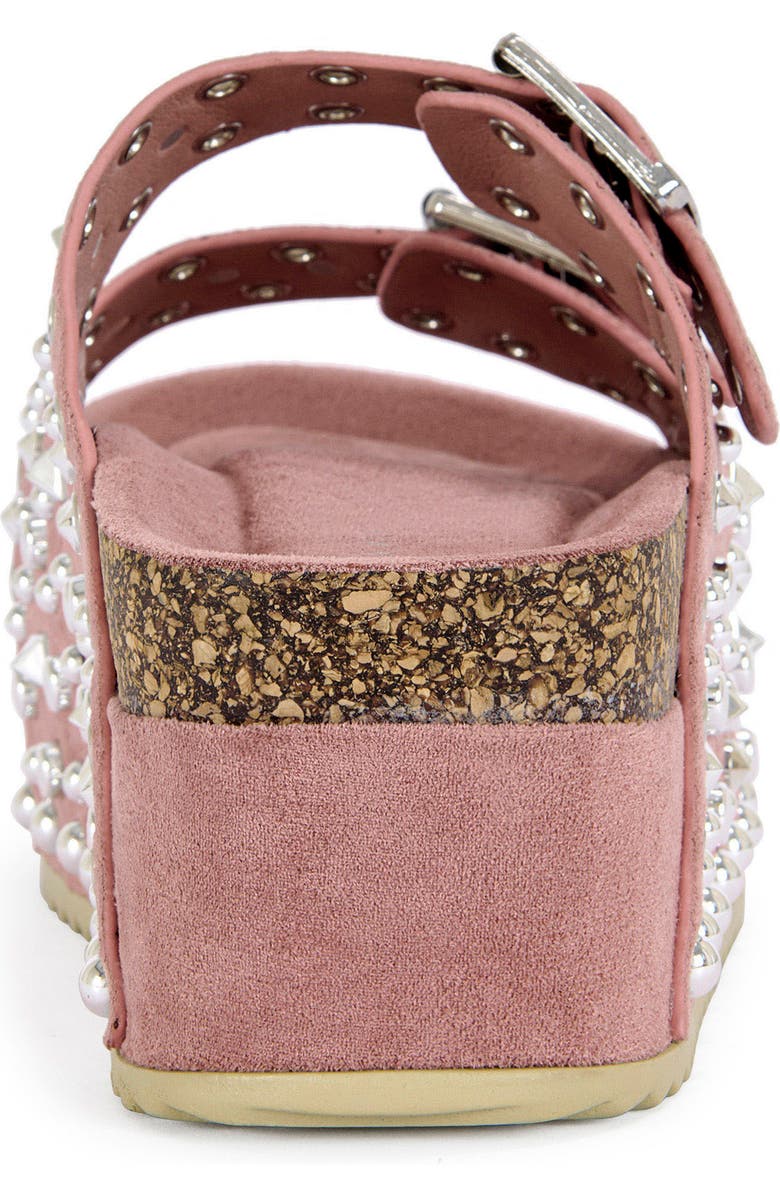 AZALEA WANG Kaegan Platform Sandal, Alternate, color, Pink