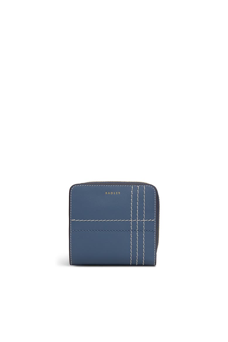 Calvert Way - Check Medium Zip Around Wallet, Main, color, Utility