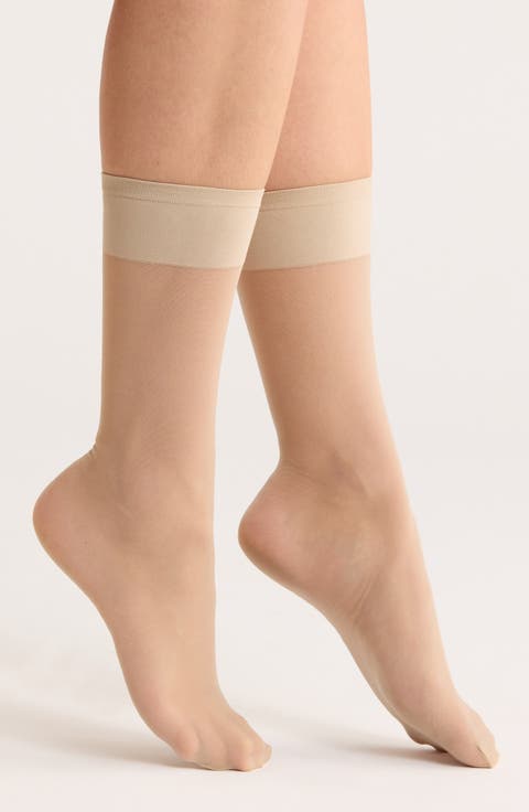 Knee High Sheer Socks - Pack of 2