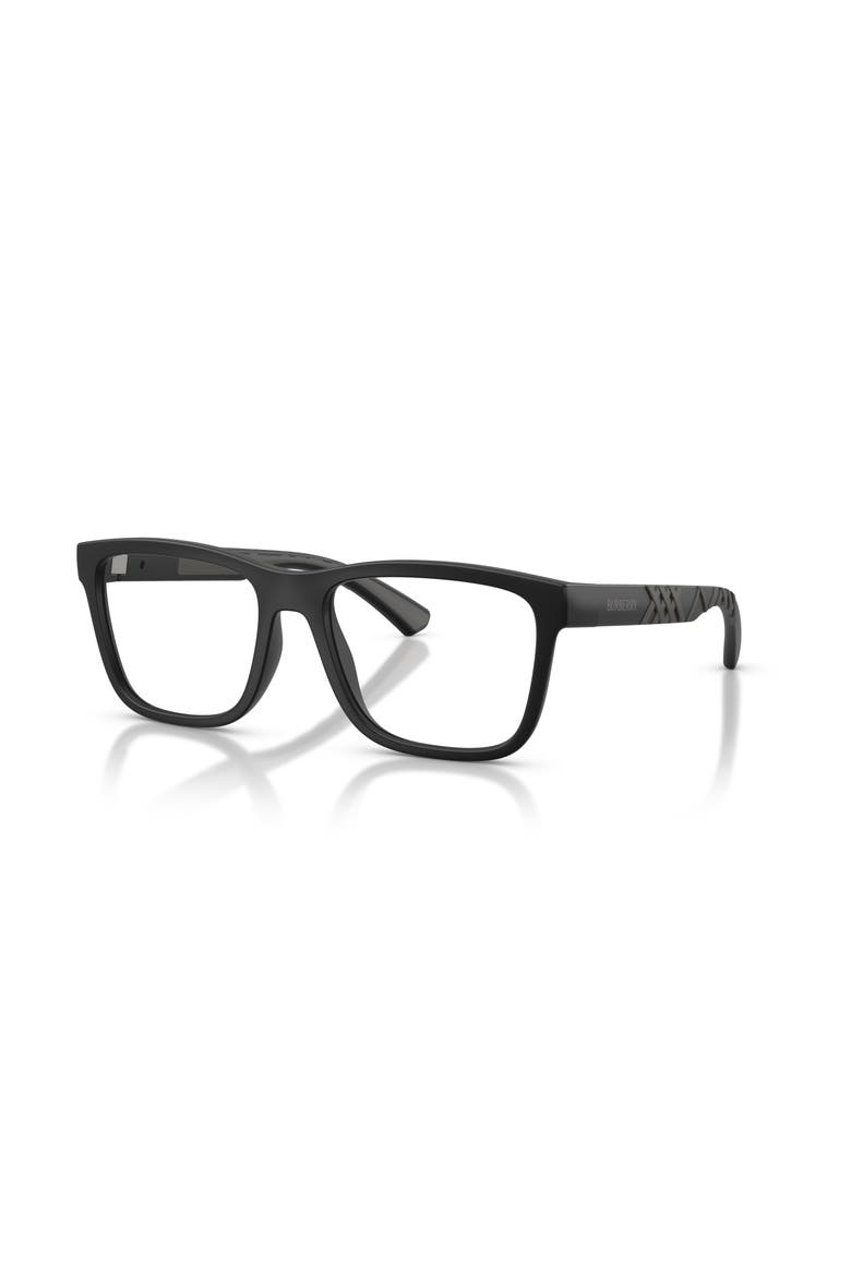 55mm Square optical glasses, Main, color, Black