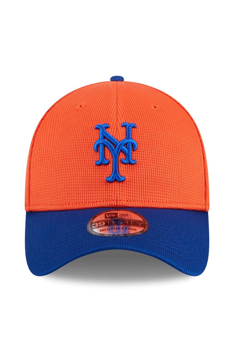 New Era Men's New Era  Orange/Royal New York Mets 2024 Spring Training 39THIRTY Flex Hat, Alternate, color, 