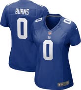 Nike Women's Nike Brian Burns Royal New York Giants Game Player Jersey