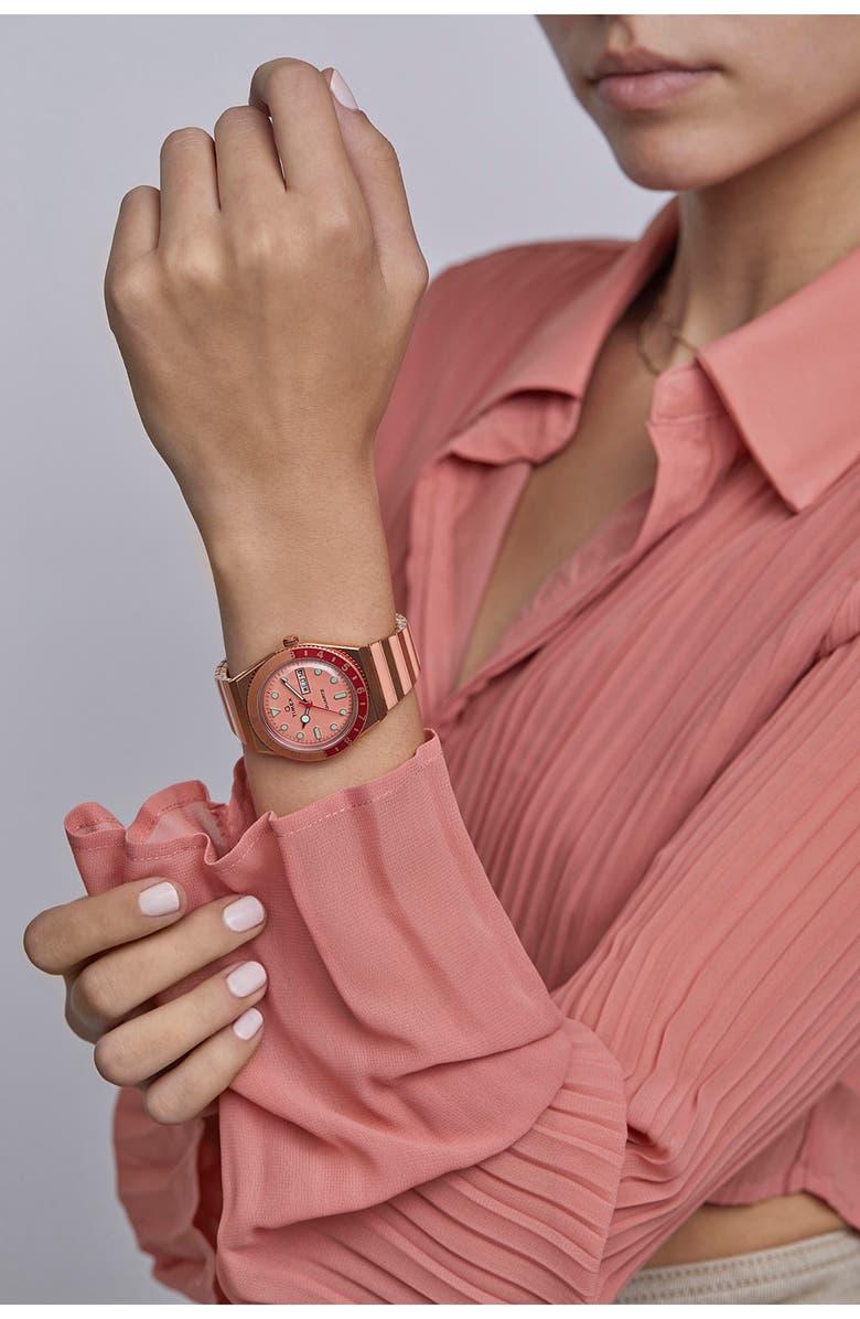 Timex<sup>®</sup> Q Malibu Expansion Band Watch, 36mm, Alternate, color,