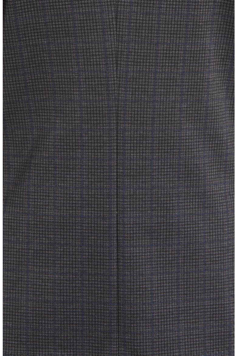 Hanry Slim Fit Plaid Sport Coat, Alternate, color, BLACK