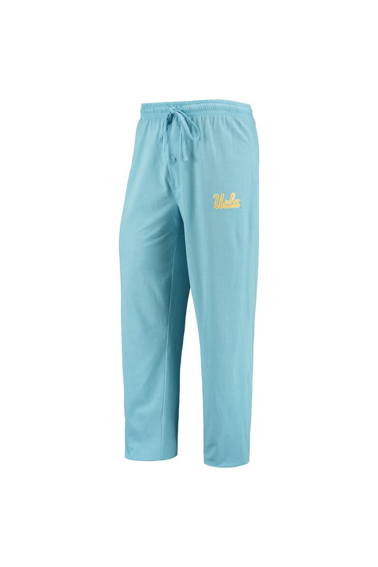 Men's Concepts Sport Light Blue/Heathered Charcoal UCLA Bruins Meter Long Sleeve T-Shirt & Pants Sleep Set, Alternate, color, Blue