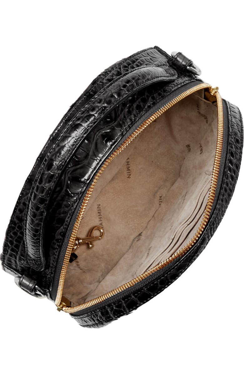 Brahmin Lane Croc Embossed Leather Crossbody Bag, Alternate, color,