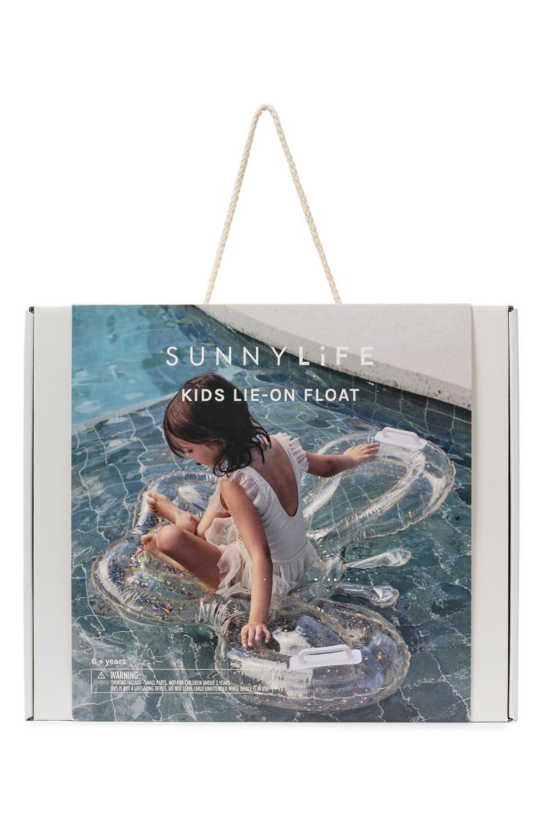 Sunnylife Glitter Butterfly Pool Float, Alternate, color, Pink