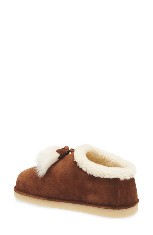 Miu Miu Shearling Tassel Slipper