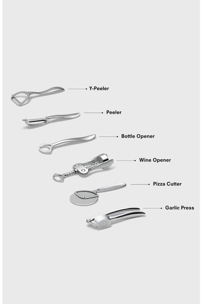 Kitchen Tools Set, Alternate, color, Metal