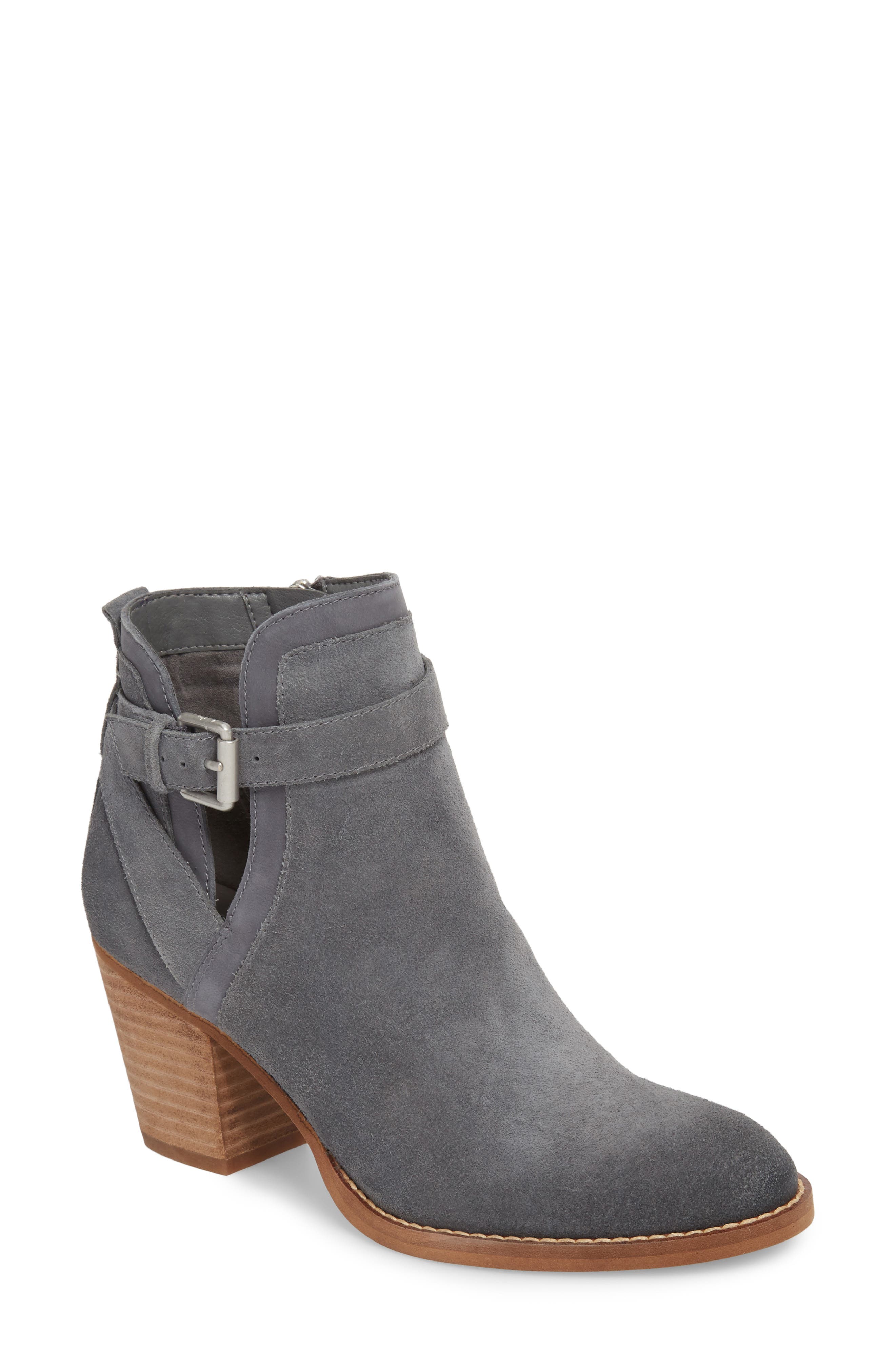 Maurine Bootie, Main, color, STONE BLUE SUEDE