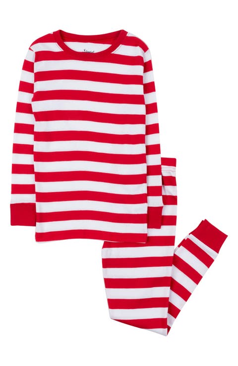 Striped 2-Piece Cotton Pajamas