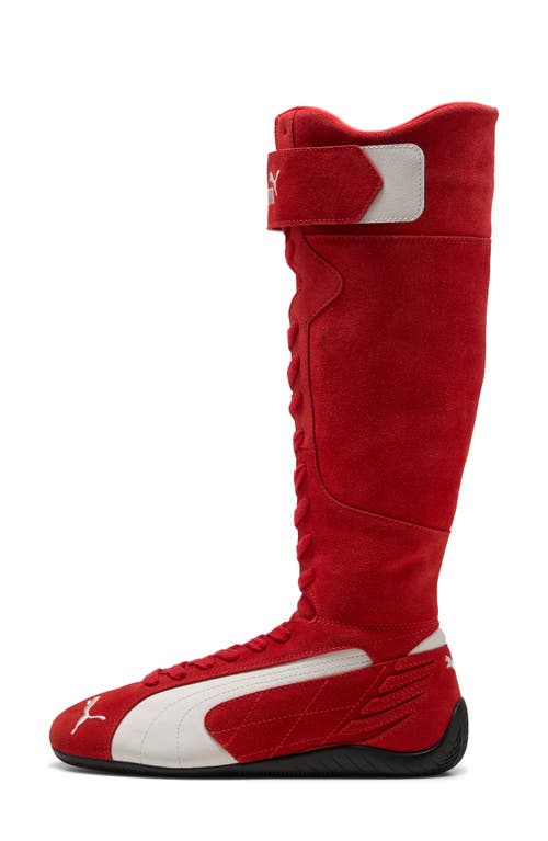 Puma Speedcat Sneaker Boot In Red