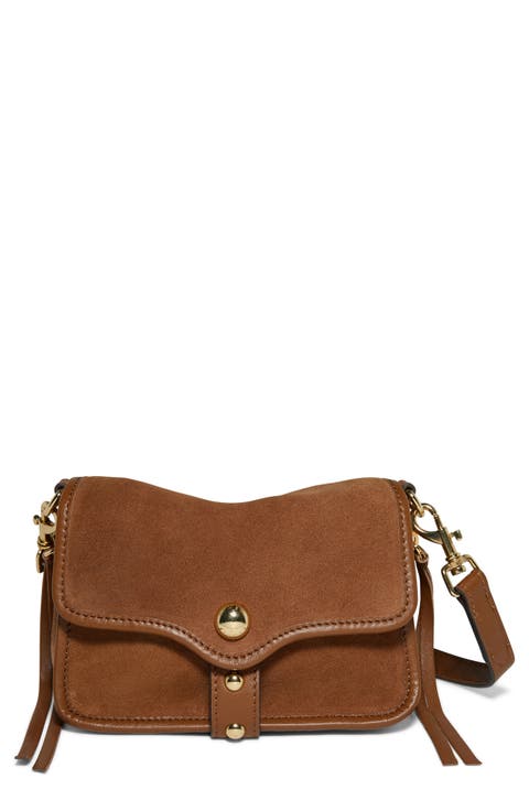 Mini Great Escape Suede Crossbody Bag