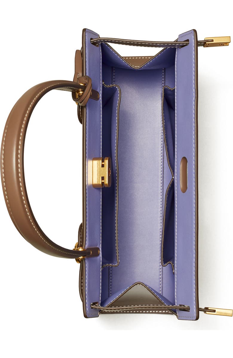 Tory Burch Small Lee Radziwill Leather Bag, Alternate, color,