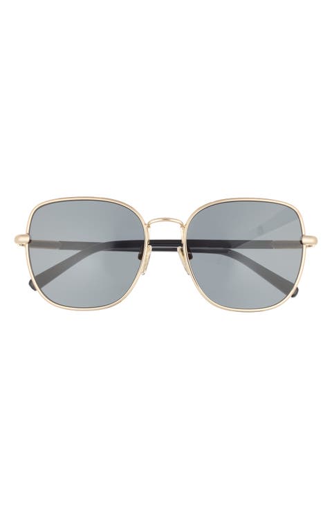 Uptown 58mm Gradient Round Sunglasses