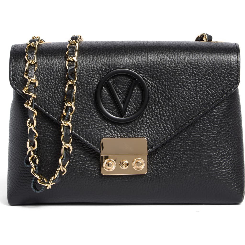 Valentino By Mario Valentino Isabelle Dollaro Crossbody Bag In Black