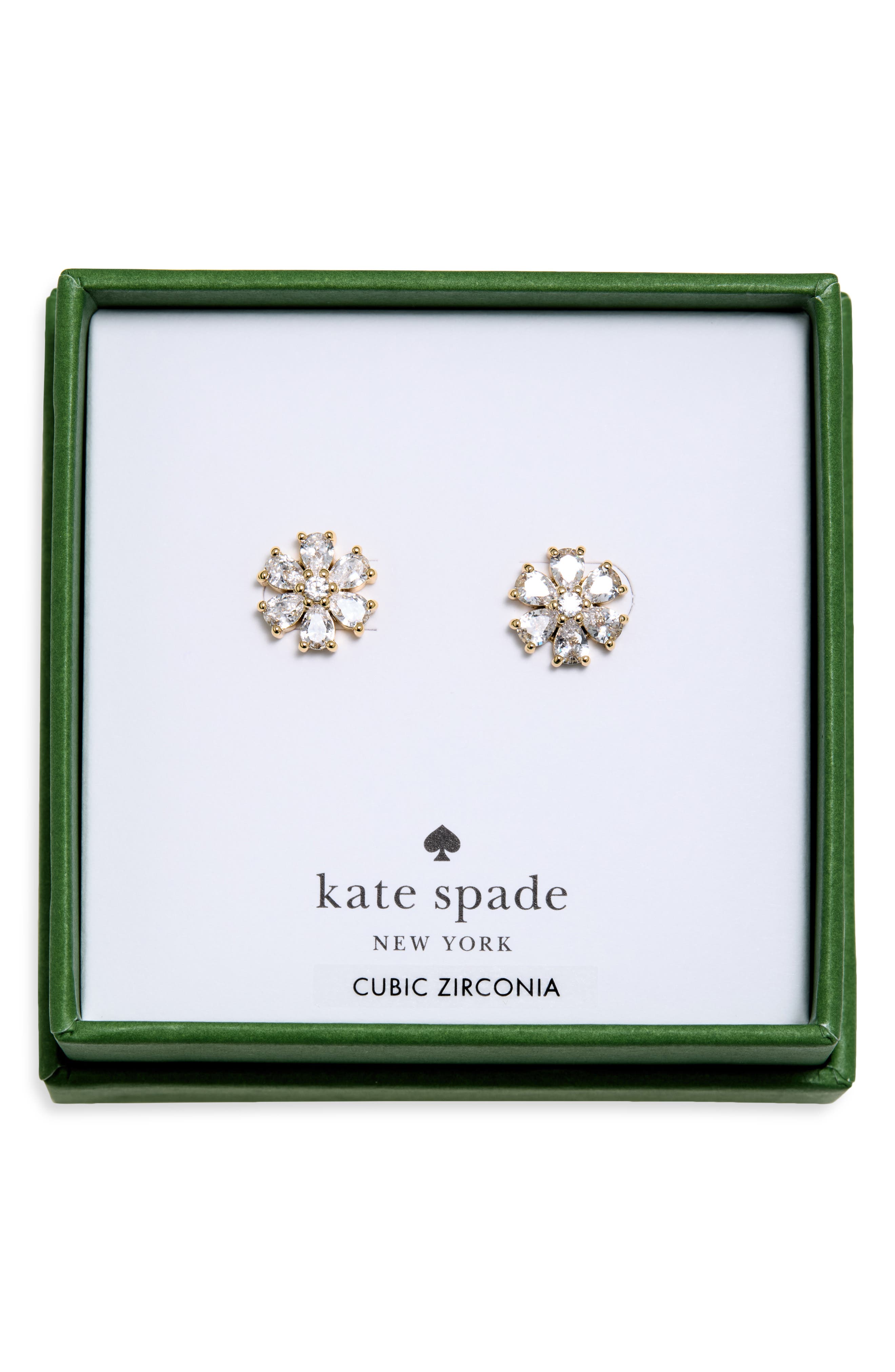 floral stud earrings