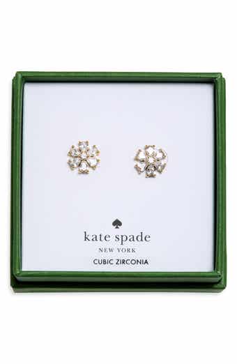 floral stud earrings