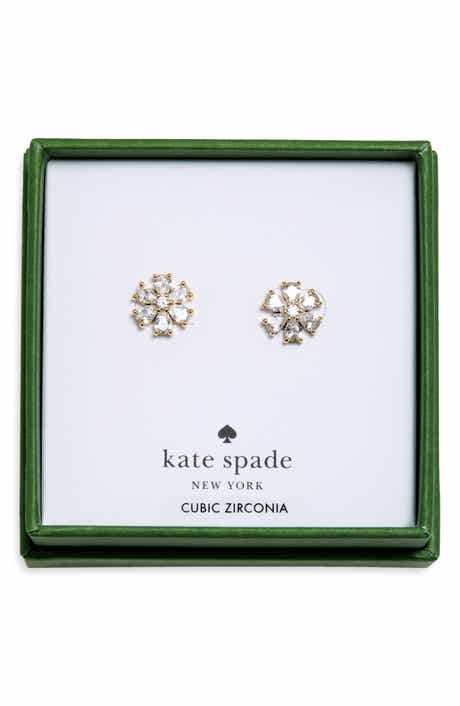 floral stud earrings