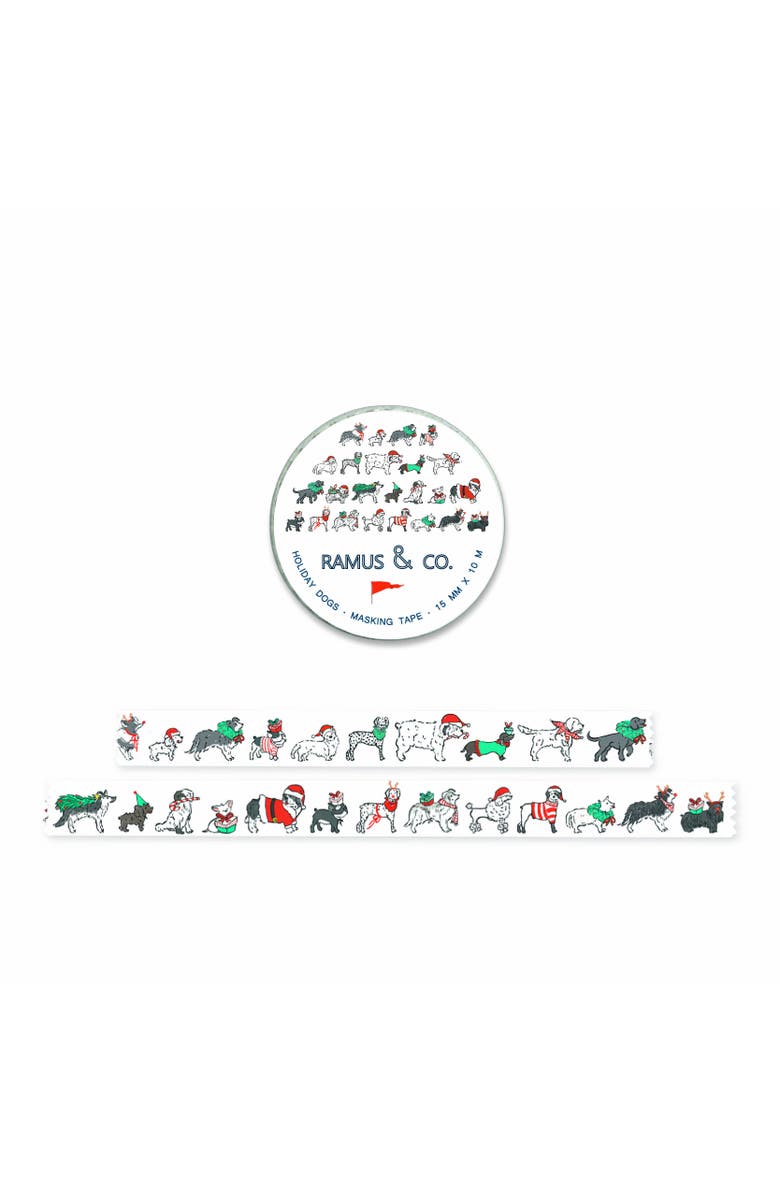 Ramus & Co Holiday Masking Tape - 3ct Rolls, Assorted, Alternate, color, Multi-Pack